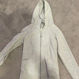 lululemon full zip scuba size 6